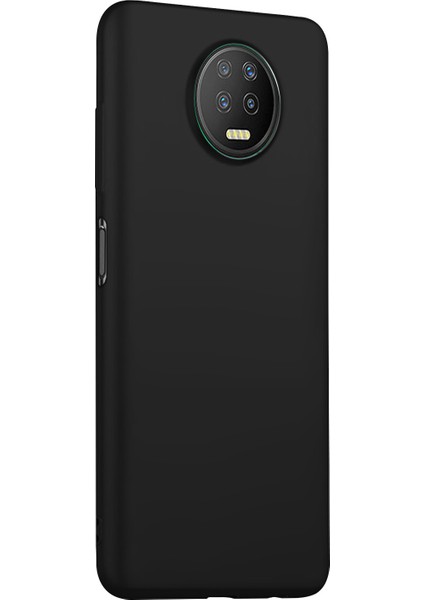 Matte Silicone Infinix Note 7 Kılıf Siyah