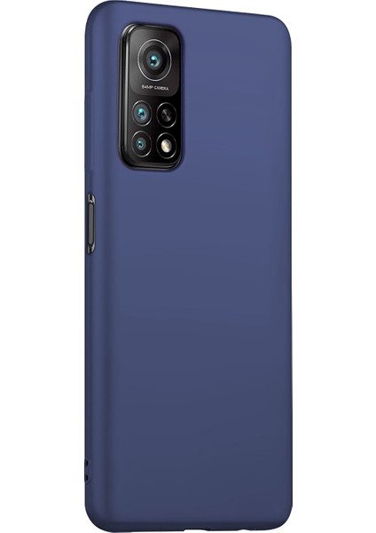 Matte Silicone Xiaomi Mi 10T Kılıf Lacivert
