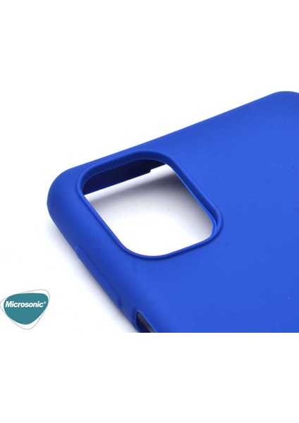 Matte Silicone Xiaomi Redmi Note 9 4g Kılıf Siyah