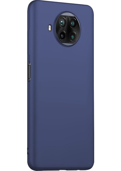 Matte Silicone Xiaomi Redmi Note 9 Pro 5g Kılıf Lacivert