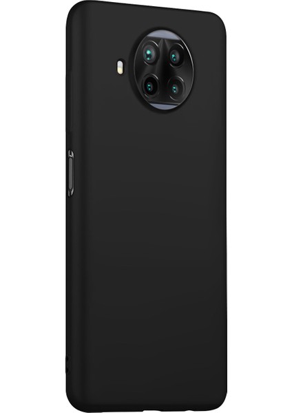 Matte Silicone Xiaomi Redmi Note 9 Pro 5g Kılıf Siyah