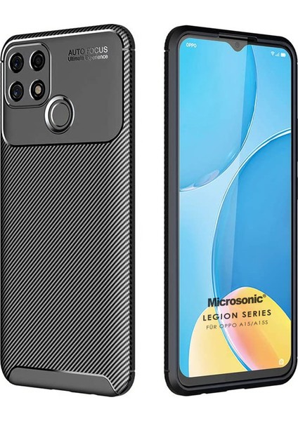 Oppo A15 Kılıf Legion Series Siyah