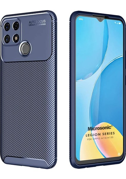Oppo A15S Kılıf Legion Series Lacivert