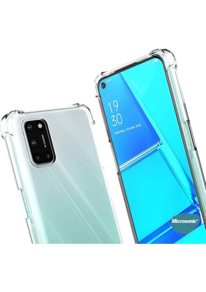 Oppo A52 Kılıf Shock Absorbing Şeffaf