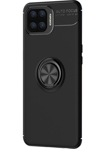 Oppo A73 Kılıf Kickstand Ring Holder Siyah fiyatları