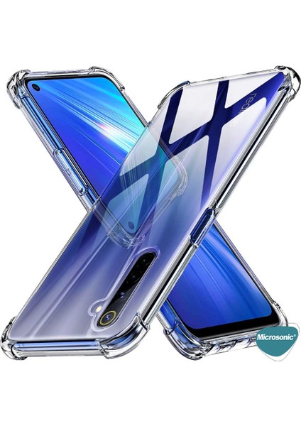 Realme 6i Kılıf Shock Absorbing Şeffaf modelleri