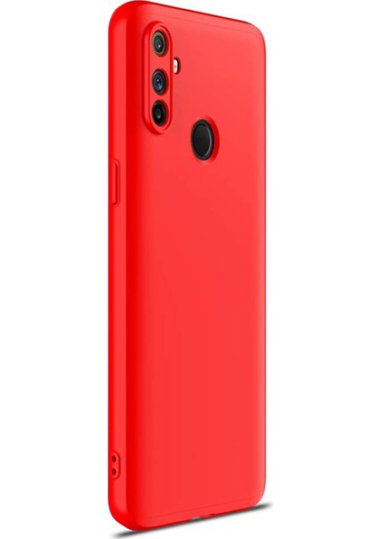 Realme C3 Kılıf Double Dip 360 Protective Kırmızı fiyatları