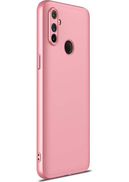 Realme C3 Kılıf Double Dip 360 Protective Rose Gold fiyatları
