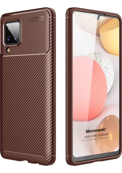 Galaxy A12 Kılıf Legion Series Kahverengi
