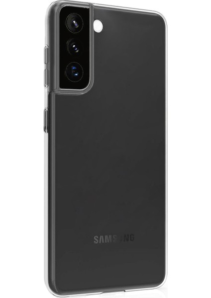 Samsung Galaxy S21 Plus Kılıf Transparent Soft Beyaz fiyatları