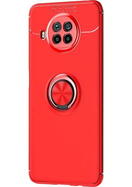 Xiaomi Mi 10T Lite Kılıf Kickstand Ring Holder Kırmızı fiyatları