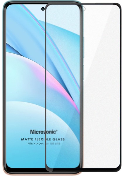Xiaomi Mi 10T Lite Matte Flexible Ekran Koruyucu Siyah