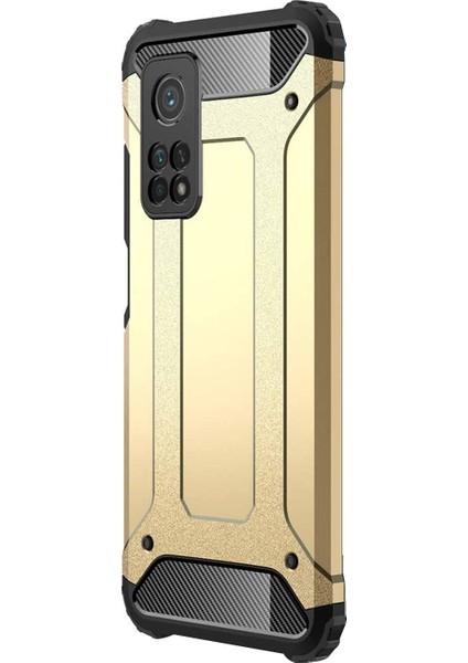 Xiaomi Mi 10T Pro Kılıf Rugged Ar Gold