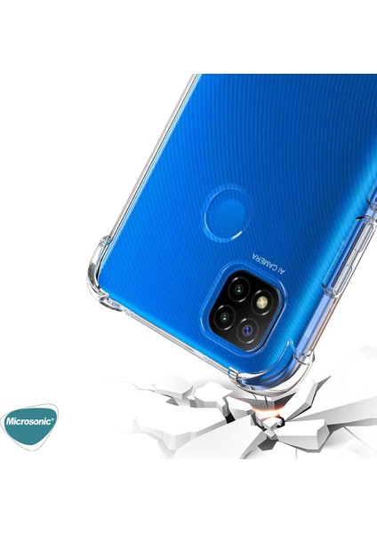 Xiaomi Redmi 9c Kılıf Shock Absorbing Şeffaf