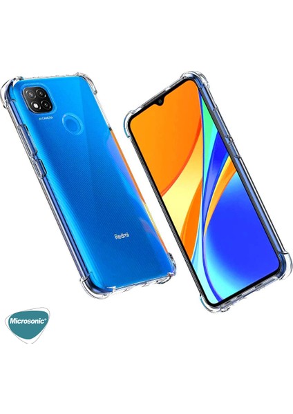 Xiaomi Redmi 9c Kılıf Shock Absorbing Şeffaf