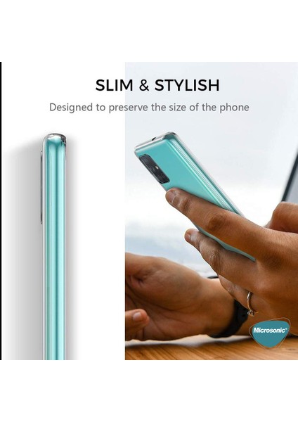 Xiaomi Redmi 9t Kılıf Transparent Soft Beyaz