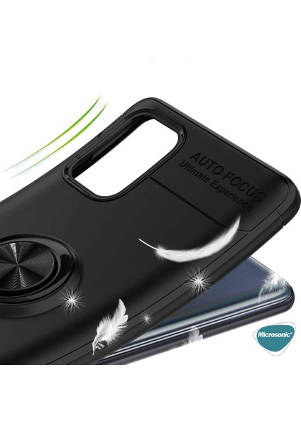 Xiaomi Redmi Note 9 4g Kılıf Kickstand Ring Holder Lacivert modelleri