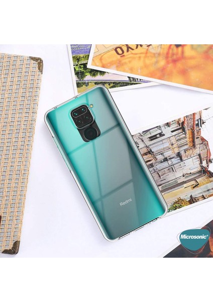 Xiaomi Redmi Note 9 Kılıf 6 Tarafı Tam Full Koruma 360 Clear Soft Şeffaf