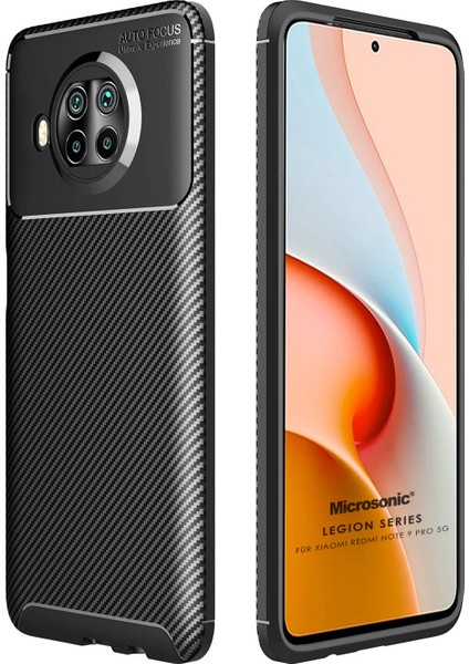 Xiaomi Redmi Note 9 Pro 5g Kılıf Legion Series Siyah