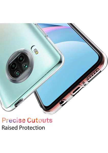 Xiaomi Redmi Note 9 Pro 5g Kılıf Transparent Soft Beyaz