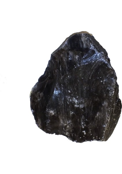 , Doğal Oluşum Obsidiyen Taşı Parça Kaya 012