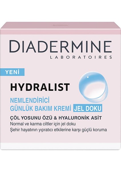 Hydralist Nemlendirici Günlük Bakım Kremi Jel Doku 50 ml