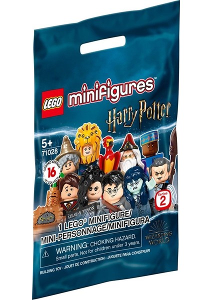 Harry Potter Minifigür Seri 2 - 71028 - 5 Luna Lovegood (Kapalı Paket 1 Adet Minifigür)