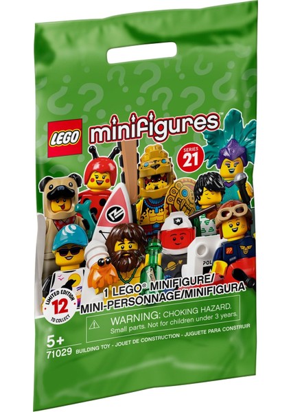 Minifigures 71029 Series 21 : Tam Seri (12 Adet)