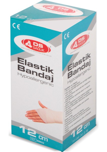 Sağlık Ten Rengi Tıbbi Elastik Bandaj 12cm