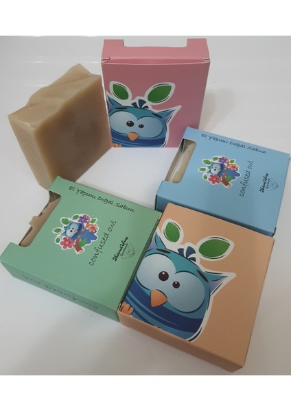 Organik Keçisütü Bal Sabunu 9 Adet x 100 gr