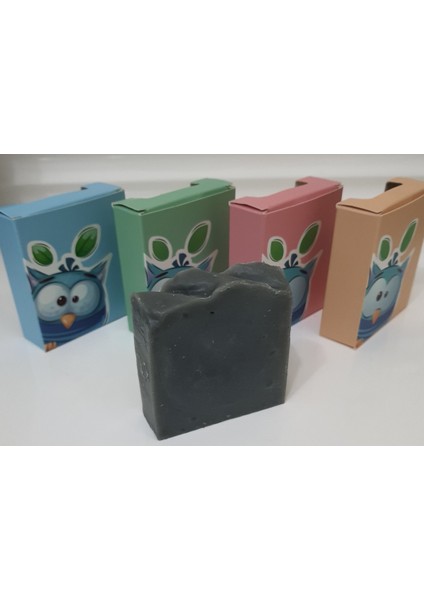 Organik El Yapımı Kömür ( Aktif Carbon) Sabunu 1 Adet x 100 gr
