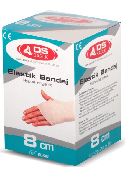 Damla Sağlık Ten Rengi Tıbbi Elastik Bandaj 8cm