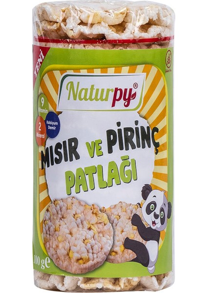 Mısır ve Pirinç Patlağı 100GR