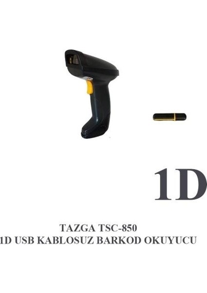 TSC-850 Lazer 1d Kablosuz Barkod Okuyucu