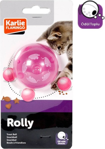 Karlıe Kedi Oyuncağı Ödül Topu 5,5cm