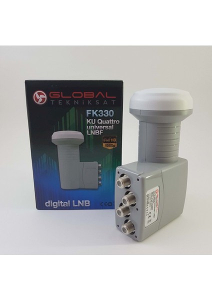 FK330 Digital Universal 4 Lü Lnb