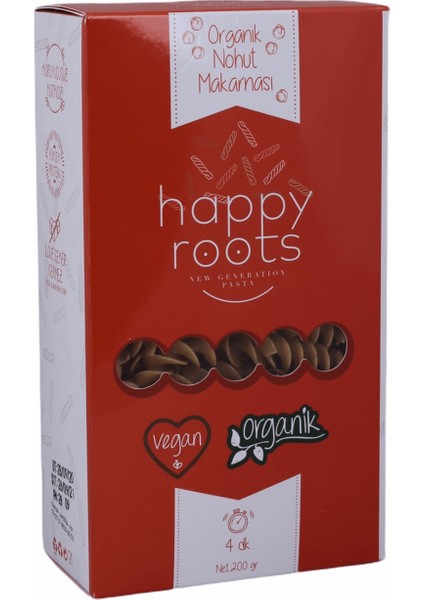 Vegan Organik Nohut Makarnası, 200 gr