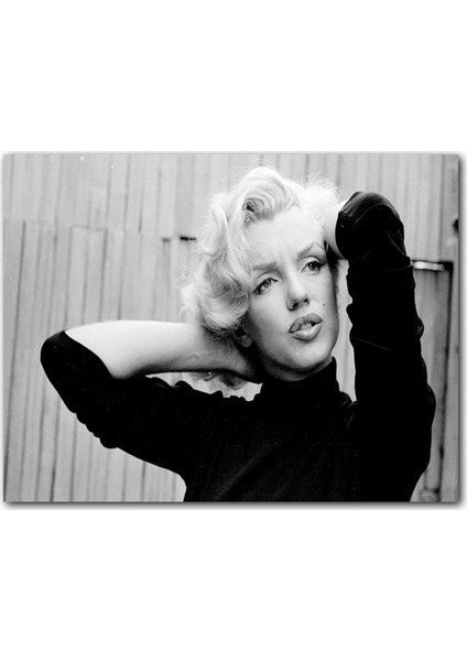 Ahşap Tablo Marilyn Monroe Yorgun