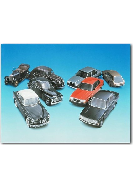 Ahşap Tablo Volvo PV36 Carioca ve Birçok Model Volvo Araba