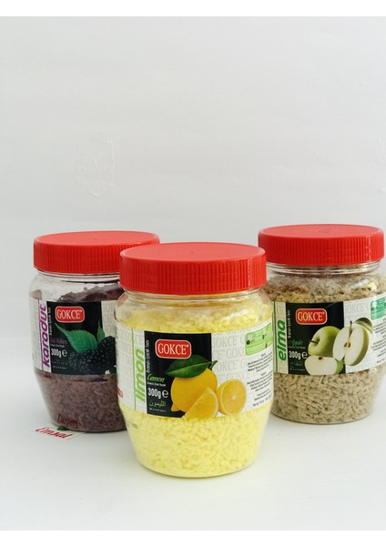 Limon+Karadut+Elma 300 Gr*3 Lü