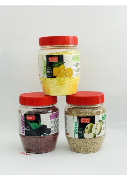 Limon+Karadut+Elma 300 Gr*3 Lü fiyatları
