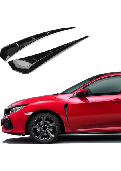 Honda Civic Fc5 Yan Çamurluk Venti Piano Black (2 Adet) fiyatları