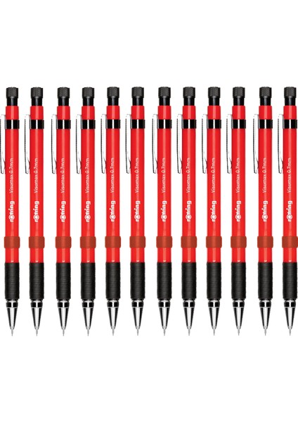 Visumax Uçlu Kalem 0.7 mm 12'li Kırmızı