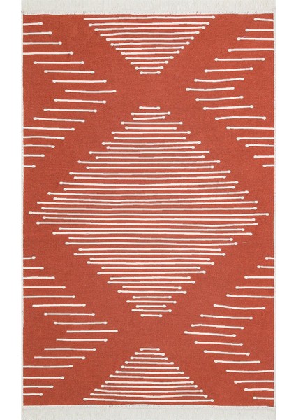 Arya Ar 15 Turuncu Çift Taraflı Kilim