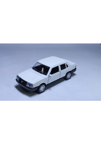 Tofaş Şahin Model Metal Araba 1/32 Ölçek Beyaz