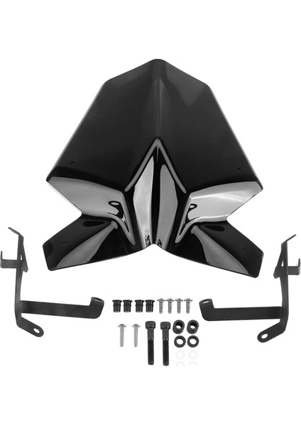 Ktm 390 Duke Ön Cam Siperlik 2017 - 2018 - 2019 Uyumlu Siyah