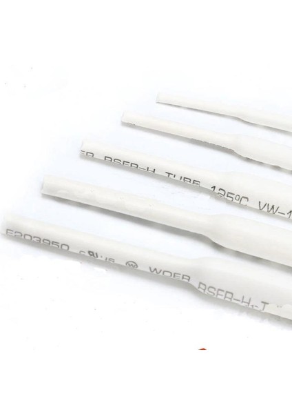 Polyolefin Isı Shrink Tüp 2:1 Daralan Makaron Boru Çap Ø2,0mm 10 x 1 Metre