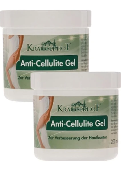 Anti-Cellulite Gel  Jel 250 ml x 2 Adet