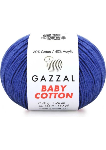 Baby Cotton El Örgü Ipi 3421 .