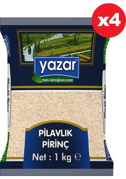 Pilavlık Pirinç 1 kg x 4 'lı